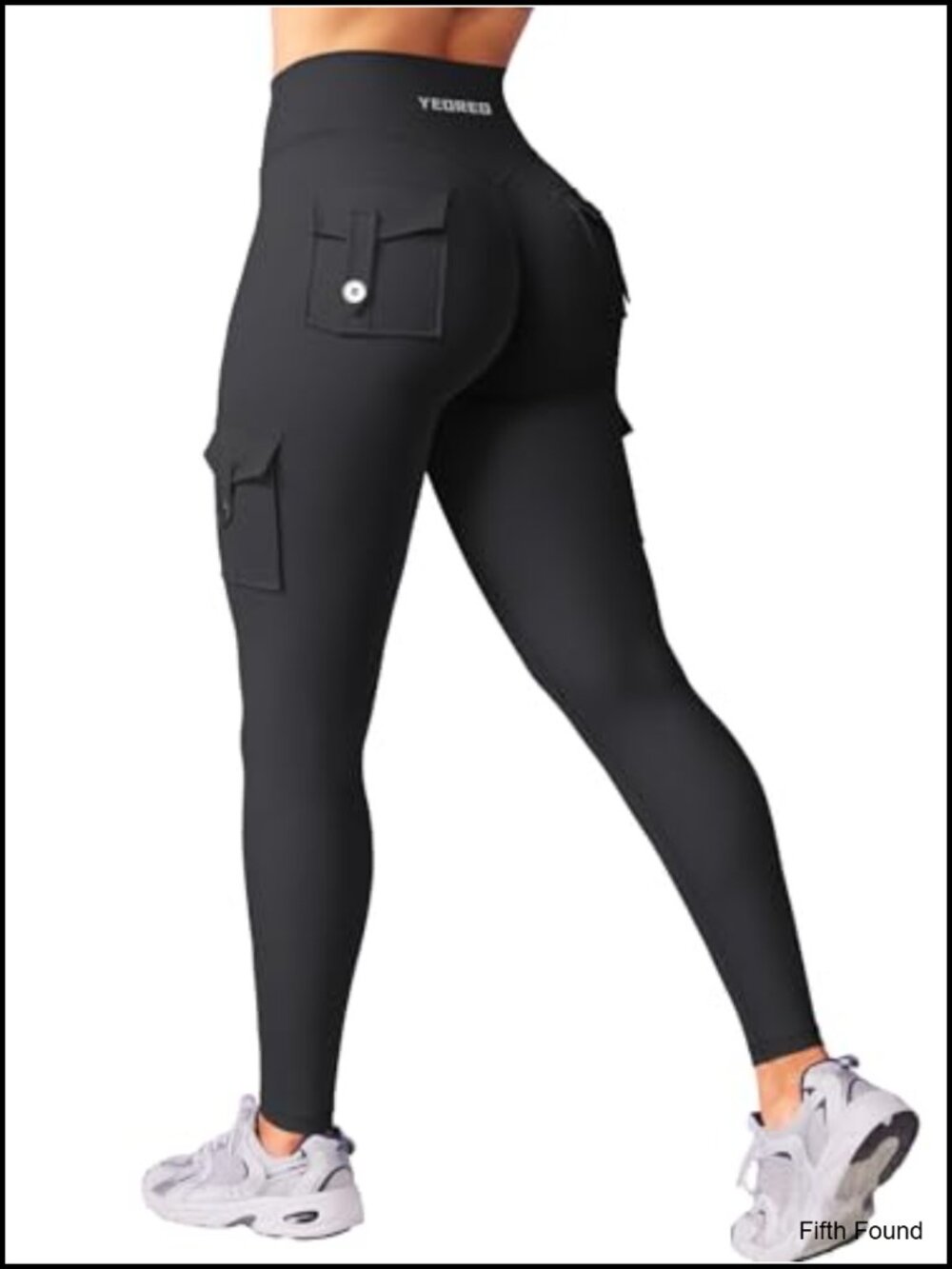 CoreFlex Workout Cargo Leggings Hidden Scrunch Butt Lifting High Rise 4 Pockets